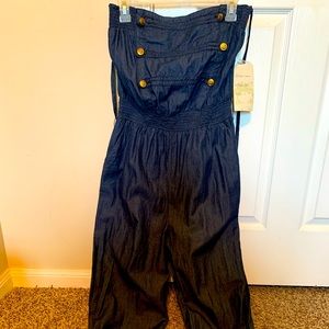 Dark Denim Jumpsuit